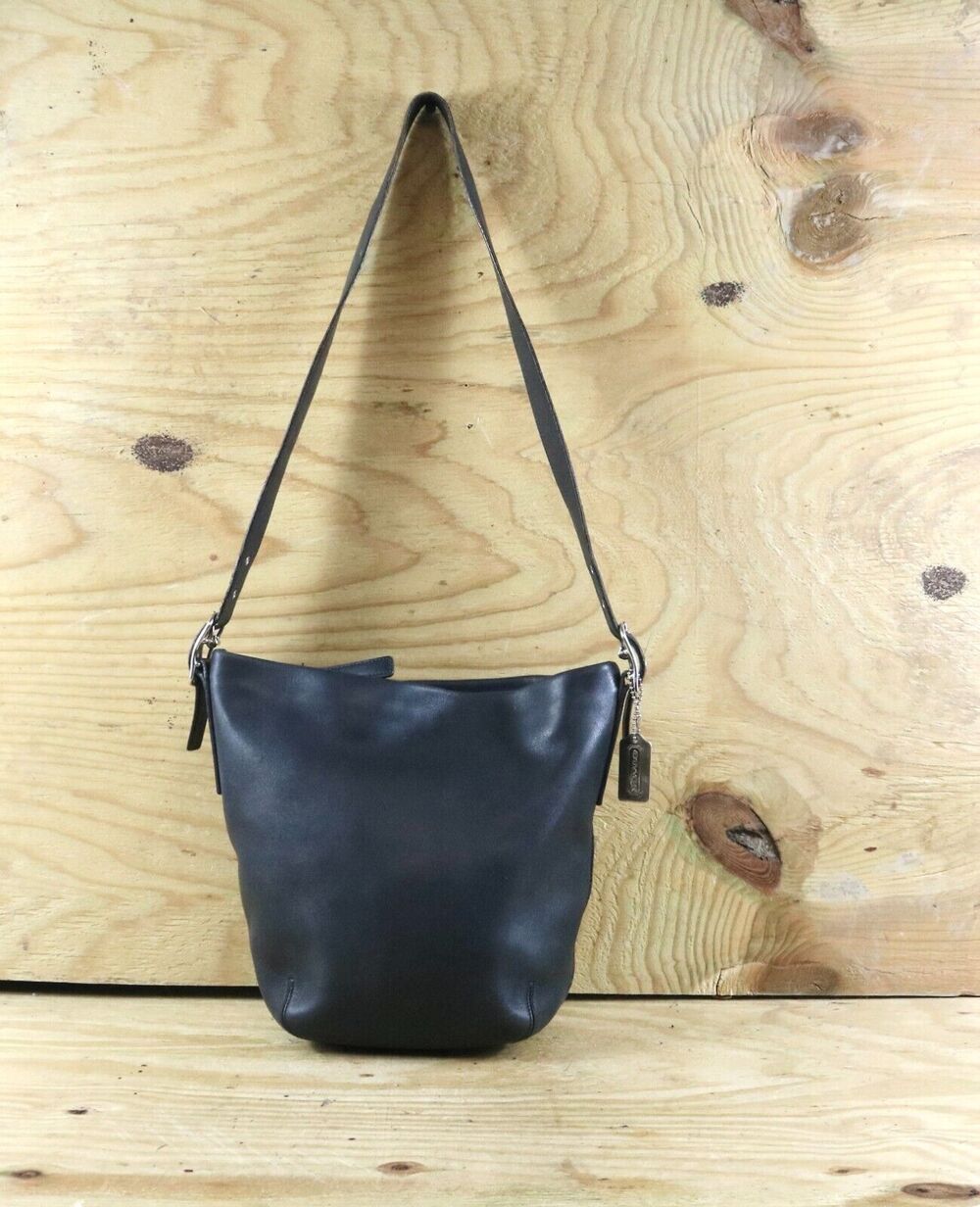 Coach Handbags Womens Black Leather Legacy Soho Vintage 9186 Bag